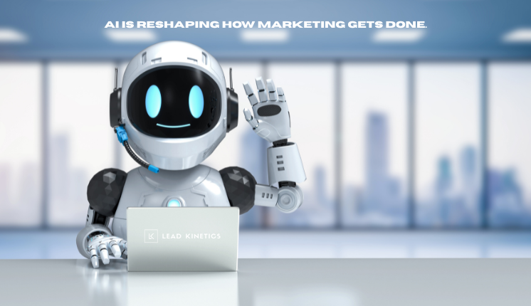 AI reshaping modern marketing with support from skilled UK freelancers.